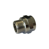 Deltach Übergangsnippel 1/4" Außengewinde x 1/4" Innengewinde JWL622022