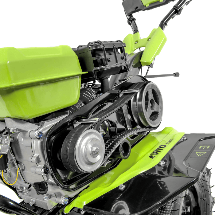 VITO Benzin-Motorhacke mit Riemenantrieb 7PS - Dreifach-Filtersystem - Ölstandssensor - Bodenfräse, Gartenfräse, Bodenhacke - Agro - VIME7A - Tools.de TP Profishop GmbH