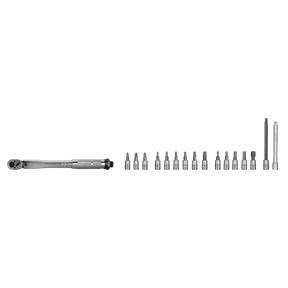VITO Drehmomentschlüssel-Satz 1/4 2-24 Nm mit Bits - 17 Teile - Kraftschlüssel, Schraubenschlüssel - Hand Tools - VICD14 - Tools.de TP Profishop GmbH