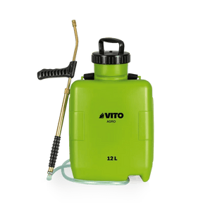VITO Drucksprüher 12L - mit 2 Funktionen: Jet und Spray - für Sprüharbeiten im Haus & Garten - Sprühgerät für Garten, Industrie und Forst - Agro - VIPU12 - Tools.de TP Profishop GmbH