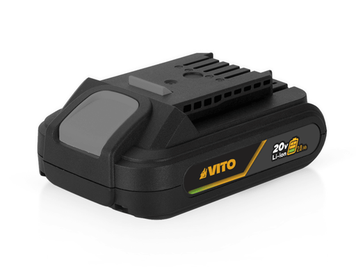 VITO EGO Akku 20V 2Ah - Lithium-Ionen - ein Akku für viele Geräte - passend für alle EGO Geräte 20V und 40V (2x20V) - mit Akkusystem - Pro Power - VIBCBL202 - Tools.de TP Profishop GmbH