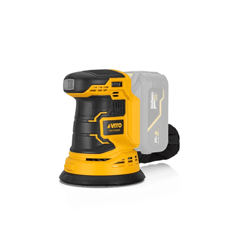 VITO EGO Akku-Exzenterschleifer 20V LI - 125mm, ergonomisches Design, 6 Geschwindigkeitsstufen - Pro Power - ohne Akku und Ladegerät - Pro Power - VIBCLOSFL20 - Tools.de TP Profishop GmbH