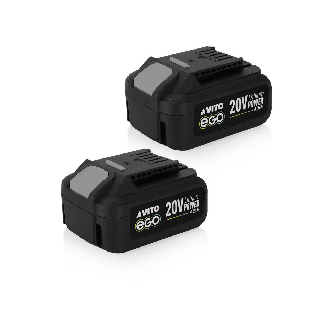 VITO EGO GARDEN PACK - 4-teiliges Akku-Set: Bürstenlose Kettensäge, Akkus und Doppel-Ladegerät - 40V - kabellose Freiheit mit unserem EGO-Akkusystem - PACK3EGOGARDEN - Tools.de TP Profishop GmbH