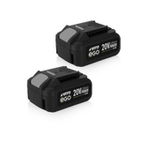 VITO EGO GARDEN PACK - 4-teiliges Akku-Set: Bürstenlose Kettensäge, Akkus und Doppel-Ladegerät - 40V - kabellose Freiheit mit unserem EGO-Akkusystem - PACK3EGOGARDEN - Tools.de TP Profishop GmbH