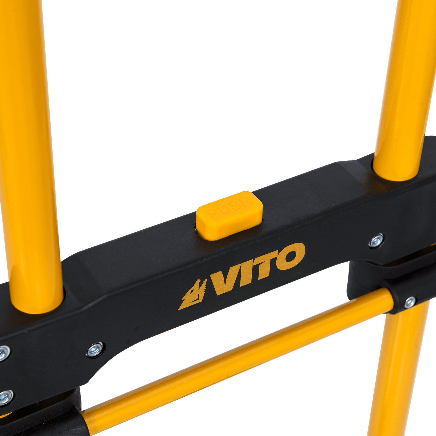 VITO Faltbare Sackkarre | 80kg Tragkraft | Handkarre zum klappen - Transportkarre | klappbar | Tragkraft 80 kg | robuste Sackkarre | große Schaufel | Stapelkarre mit Vollgummi-Bereifung VICTD80 - Tools.de TP Profishop GmbH