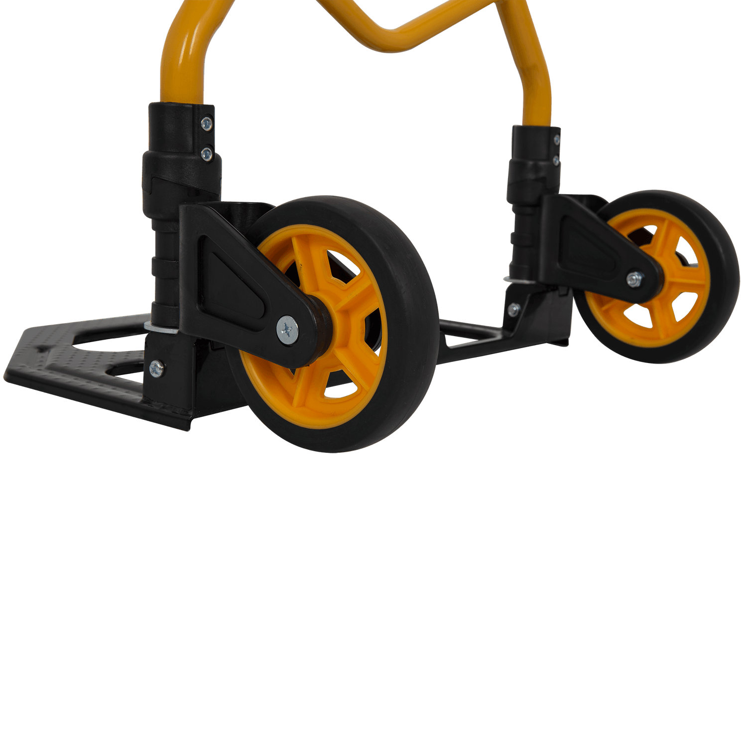 VITO Faltbare Sackkarre | 80kg Tragkraft | Handkarre zum klappen - Transportkarre | klappbar | Tragkraft 80 kg | robuste Sackkarre | große Schaufel | Stapelkarre mit Vollgummi-Bereifung VICTD80 - Tools.de TP Profishop GmbH