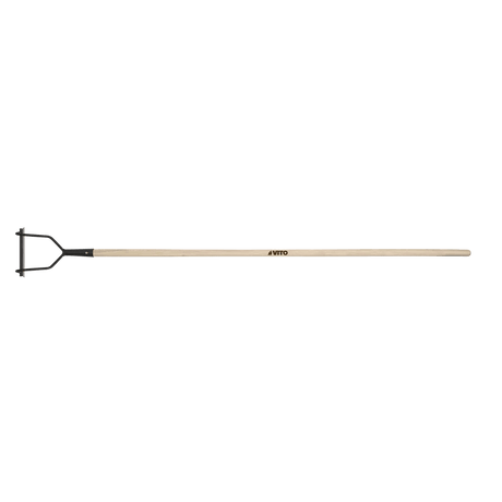 VITO Gartenschaber mit Holzstiel - Klinge aus CK47-Stahl - widerstandsfähig gegen Stöße und Verschleiß - Garden - VIRPJ - Tools.de TP Profishop GmbH