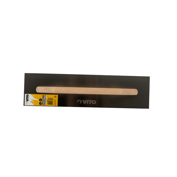 VITO Glattkelle aus Edelstahl mit Holzgriff - 130 x 500 mm - Hand Tools - VITLIM500 - Tools.de TP Profishop GmbH
