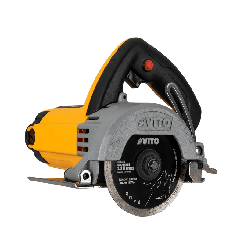 VITO Handkreissäge 1550W - 110mm - Keramik-Kreissäge - Metall-Getriebegehäuse, schnelle Schnitttiefeneinstellung, Scheibenschutz - Pro Power - VISCCC15110 - Tools.de TP Profishop GmbH