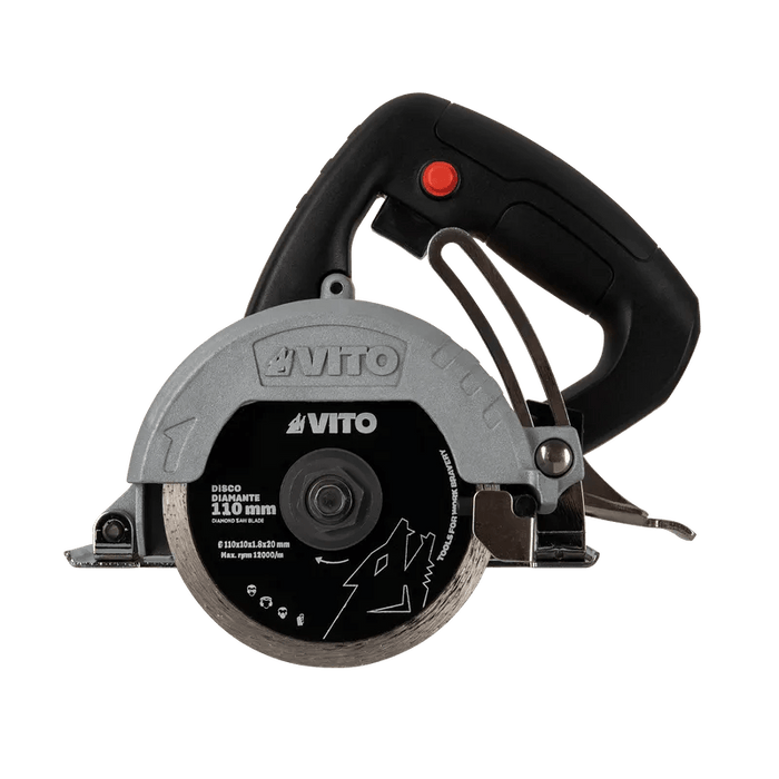 VITO Handkreissäge 1550W - 110mm - Keramik-Kreissäge - Metall-Getriebegehäuse, schnelle Schnitttiefeneinstellung, Scheibenschutz - Pro Power - VISCCC15110 - Tools.de TP Profishop GmbH