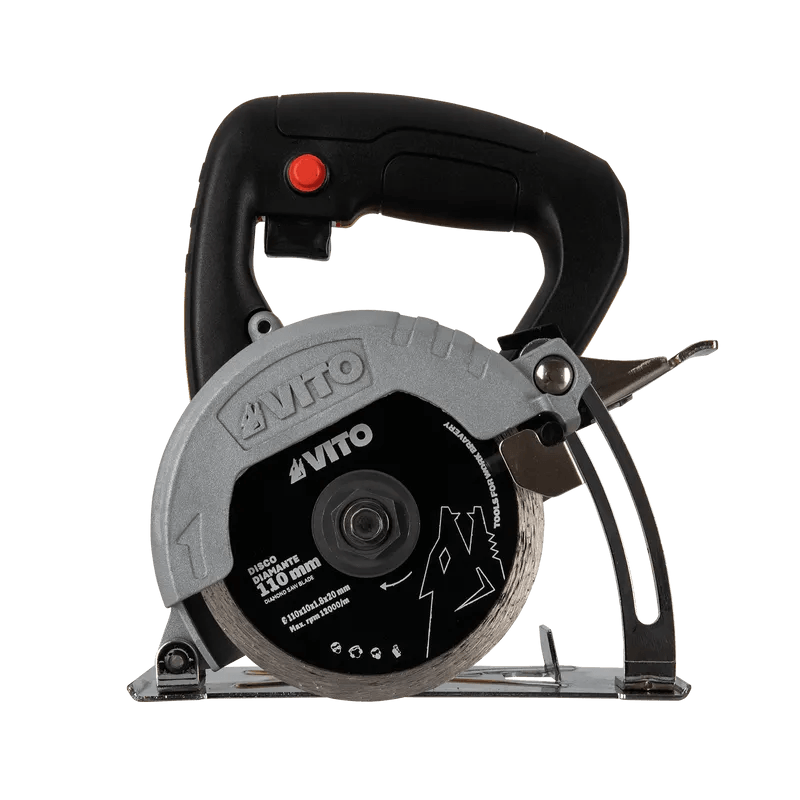 VITO Handkreissäge 1550W - 110mm - Keramik-Kreissäge - Metall-Getriebegehäuse, schnelle Schnitttiefeneinstellung, Scheibenschutz - Pro Power - VISCCC15110 - Tools.de TP Profishop GmbH