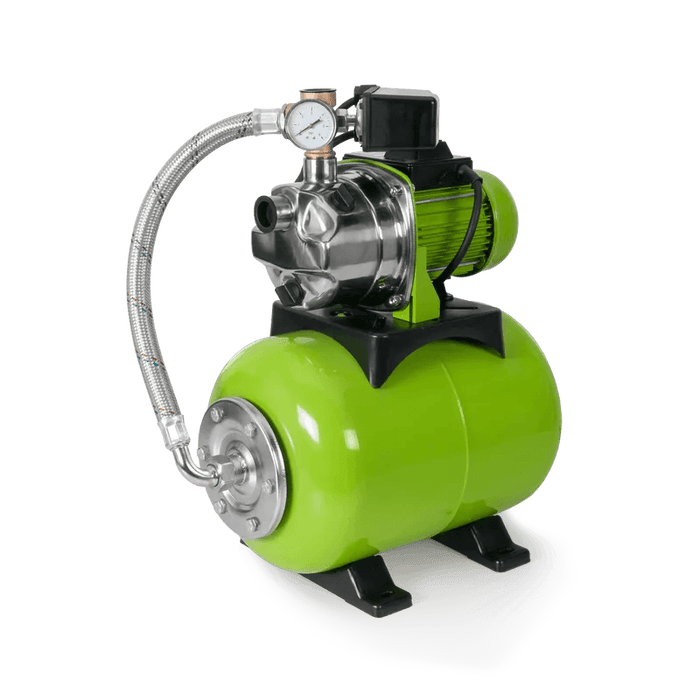 VITO Hauswasserwerk Oberflächenpumpe 800W - 24L, 86dB, IPX8 - Druckerhöhungspumpe, Wasserpumpe, Gartenpumpe - VIGP800 - Tools.de TP Profishop GmbH