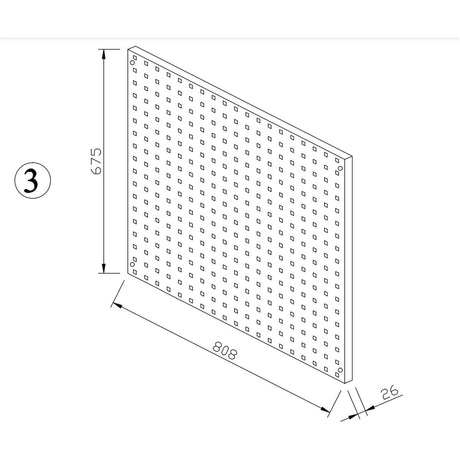 VITO Männerküche - Eckmodul - Werkstatteinrichtungs Set mit Schubladen 5-TLG ca. 83.5 x 83.5 x 200 cm, Garage Werkstatteinrichtung, Werkzeugschrank, Werkbank mit Holzarbeitsplatte - (VIACGC) - Tools.de TP Profishop GmbH