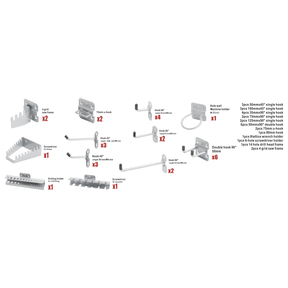 VITO Männerküche Haken & Zubehör Set 28 tlg. VIAGG28 - Tools.de TP Profishop GmbH