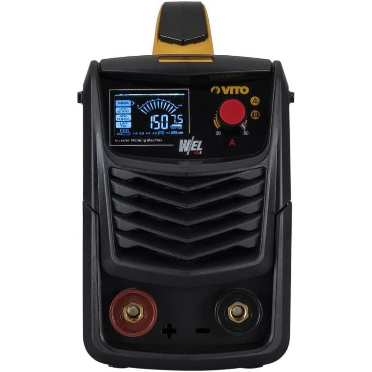 VITO Multischweißgerät LCD-Display Kombischweißgerät IGBT Schweißgerät 20-150A MMA/TIG/WIG - Aluminium Schweißen - Schweißgerät Elektrode - Inverter Schweissgerät - Elektroden Inverter - VII150A - Tools.de TP Profishop GmbH