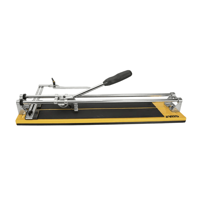 VITO Professioneller Handfliesenschneider 600mm - Präzise Diagonalschnitte mit 400kg Brechkraft - Inklusive 45° Anschlag - Tools.de TP Profishop GmbH