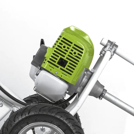 VITO Radfreischneider 52cc - Freischneider auf Rädern - Kraftstoff-Zündkapseln, leichtes Startsystem, leichtes Schieben, luftbereifte Räder - Garden - VIRR52E - Tools.de TP Profishop GmbH