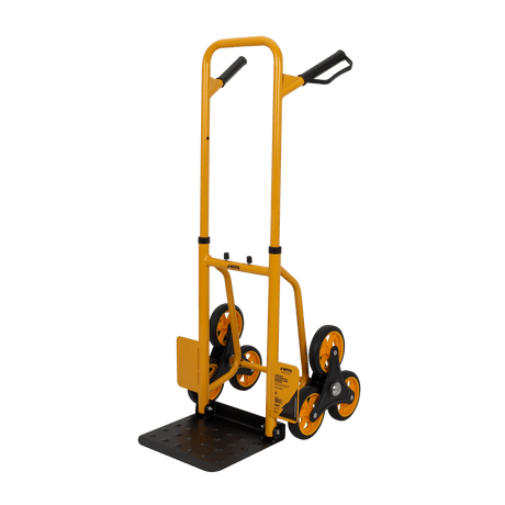 VITO Sackkarre Treppensteiger klappbar | 150kg Tragkraft | Handkarre zum klappen - Transportkarre | klappbar | Treppensteiger | robuste Sackkarre | Stapelkarre mit Vollgummireifen VICTDE150 - Tools.de TP Profishop GmbH