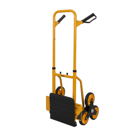 VITO Sackkarre Treppensteiger klappbar | 150kg Tragkraft | Handkarre zum klappen - Transportkarre | klappbar | Treppensteiger | robuste Sackkarre | Stapelkarre mit Vollgummireifen VICTDE150 - Tools.de TP Profishop GmbH