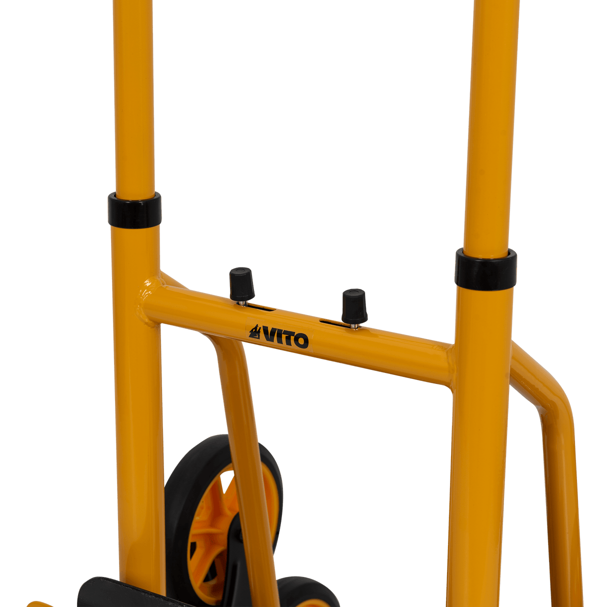 VITO Sackkarre Treppensteiger klappbar | 150kg Tragkraft | Handkarre zum klappen - Transportkarre | klappbar | Treppensteiger | robuste Sackkarre | Stapelkarre mit Vollgummireifen VICTDE150 - Tools.de TP Profishop GmbH