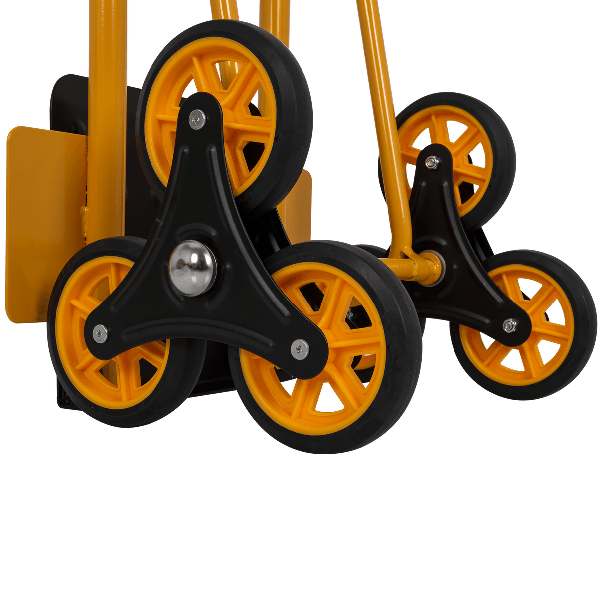 VITO Sackkarre Treppensteiger klappbar | 150kg Tragkraft | Handkarre zum klappen - Transportkarre | klappbar | Treppensteiger | robuste Sackkarre | Stapelkarre mit Vollgummireifen VICTDE150 - Tools.de TP Profishop GmbH