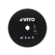 VITO Schneidscheibe 80 Zähne - 255 mm - Universal Sägedisc Dickichtmesser Klinge Messer - für Motorsense Freischneider - Agro - VIDCE80 - Tools.de TP Profishop GmbH