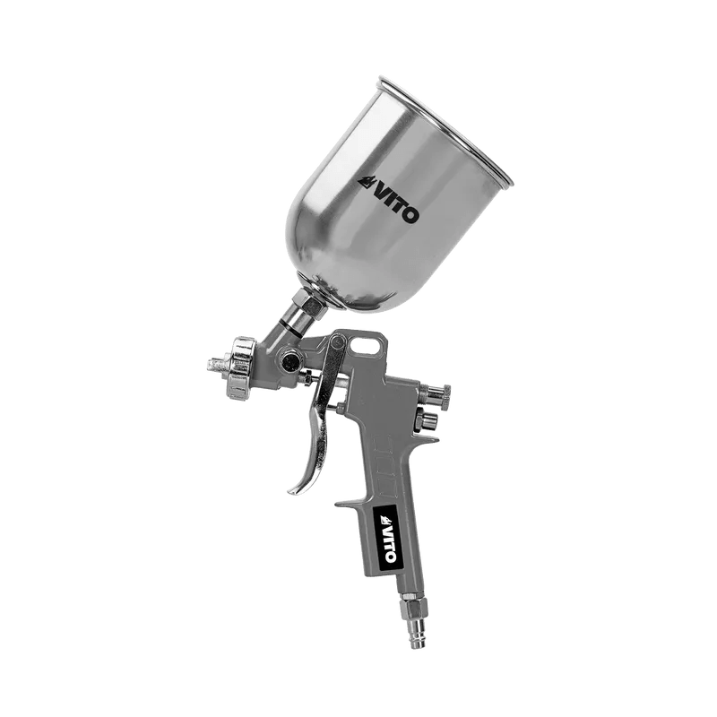 VITO Sprühpistole mit Becher auf der Oberseite 600 ml - 3-5 bar - Pro Power - VIA1862 - Tools.de TP Profishop GmbH
