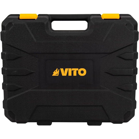 VITO ThunderPlus SDS-plus Bohrhammer VIMPDP850 850W, 3,5 Joule, Rechts-/Linkslauf, variable Drehzahl, Bohr-Ø Mauerwerk 26mm, 3x SDS-plus Bohrer, Spitz- + Flachmeißel, Koffer - Tools.de TP Profishop GmbH