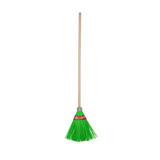 VITO Traditioneller Gartenbesen mit Stiel, Besen mit Holzstiel, Outdoor Besen, mit Mypren-PP-Borsten, Gesamtlänge 1510 mm, grün - Garden - VIVJT - Tools.de TP Profishop GmbH