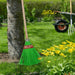 VITO Traditioneller Gartenbesen mit Stiel, Besen mit Holzstiel, Outdoor Besen, mit Mypren-PP-Borsten, Gesamtlänge 1510 mm, grün - Garden - VIVJT - Tools.de TP Profishop GmbH