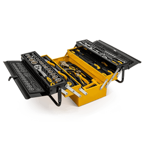 VITO Werkzeugkasten VICMF89 - 89-teiliges Profi-Werkzeugset für Heimwerker und Handwerker - Tools.de TP Profishop GmbH