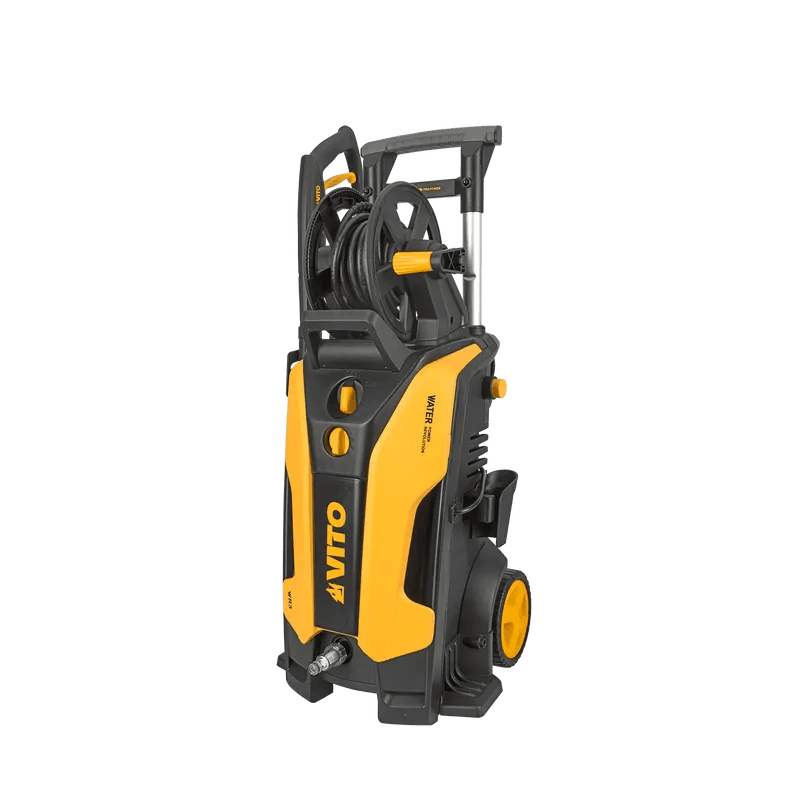 VITO WR3 Hochdruckreiniger für den Profi-Einsatz, Hochdruckreiniger mit Wassertank - 150 bar - Fördermenge 450l/h, 2000W - Induktionsmotor - 5m Schlauch mit Trommel - Turbodüse - VIML150WR3 - Tools.de TP Profishop GmbH