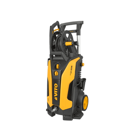 VITO WR3 Hochdruckreiniger für den Profi-Einsatz, Hochdruckreiniger mit Wassertank - 150 bar - Fördermenge 450l/h, 2000W - Induktionsmotor - 5m Schlauch mit Trommel - Turbodüse - VIML150WR3 - Tools.de TP Profishop GmbH
