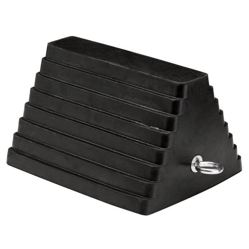 Radstopper-Satz 10T, Gummi, 250mm