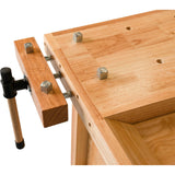 BAMATO WORK-1380 Massivholz-Werkbank