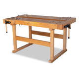 BAMATO WORK-1750 Massivholz-Werkbank