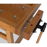 BAMATO WORK-1750 Massivholz-Werkbank