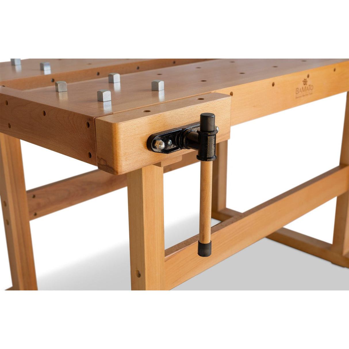 BAMATO WORK-1750 Massivholz-Werkbank