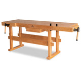 BAMATO WORK-2100 Massivholz-Werkbank