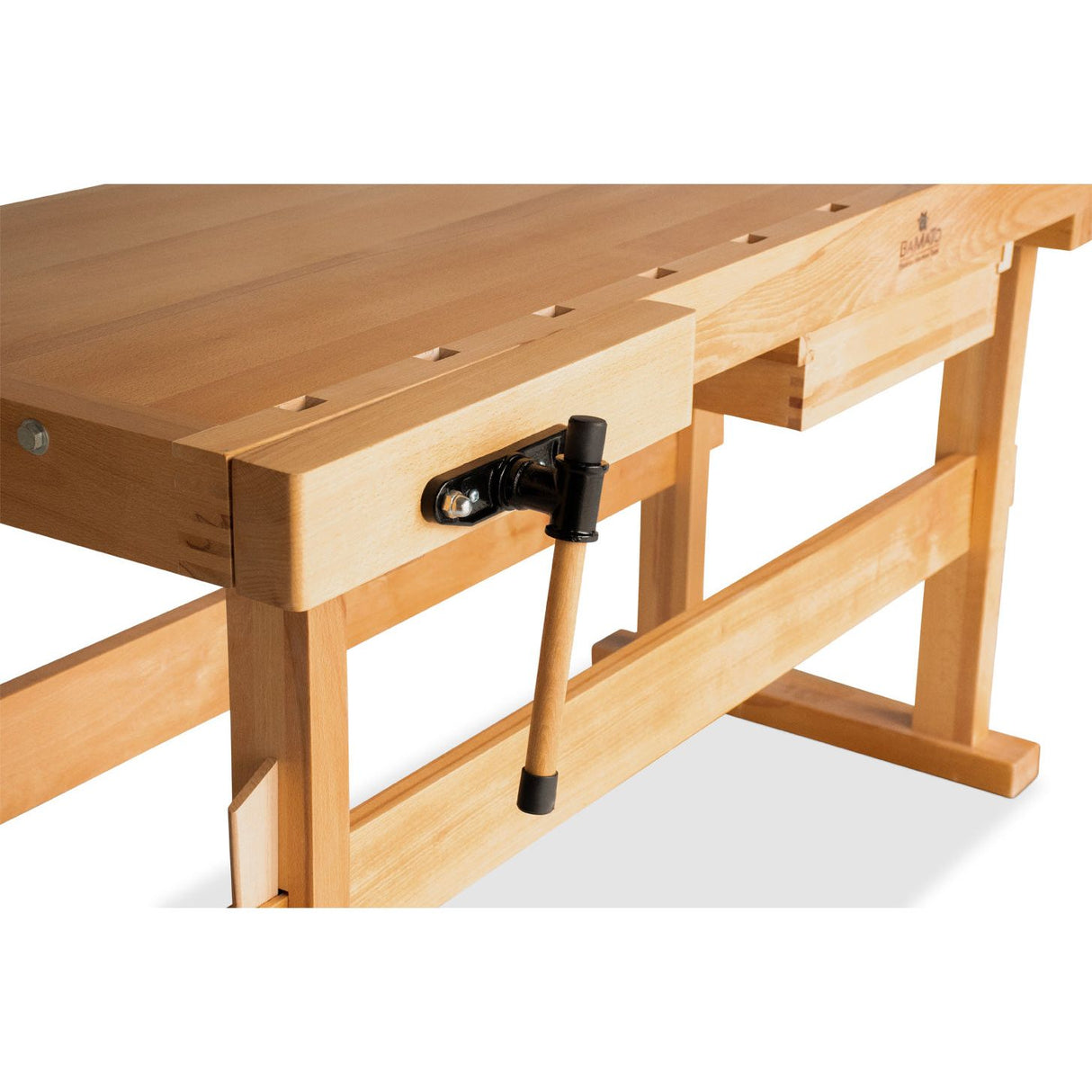 BAMATO WORK-2100 Massivholz-Werkbank