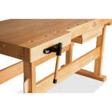 BAMATO WORK-2100 Massivholz-Werkbank