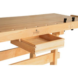 BAMATO WORK-2100 Massivholz-Werkbank