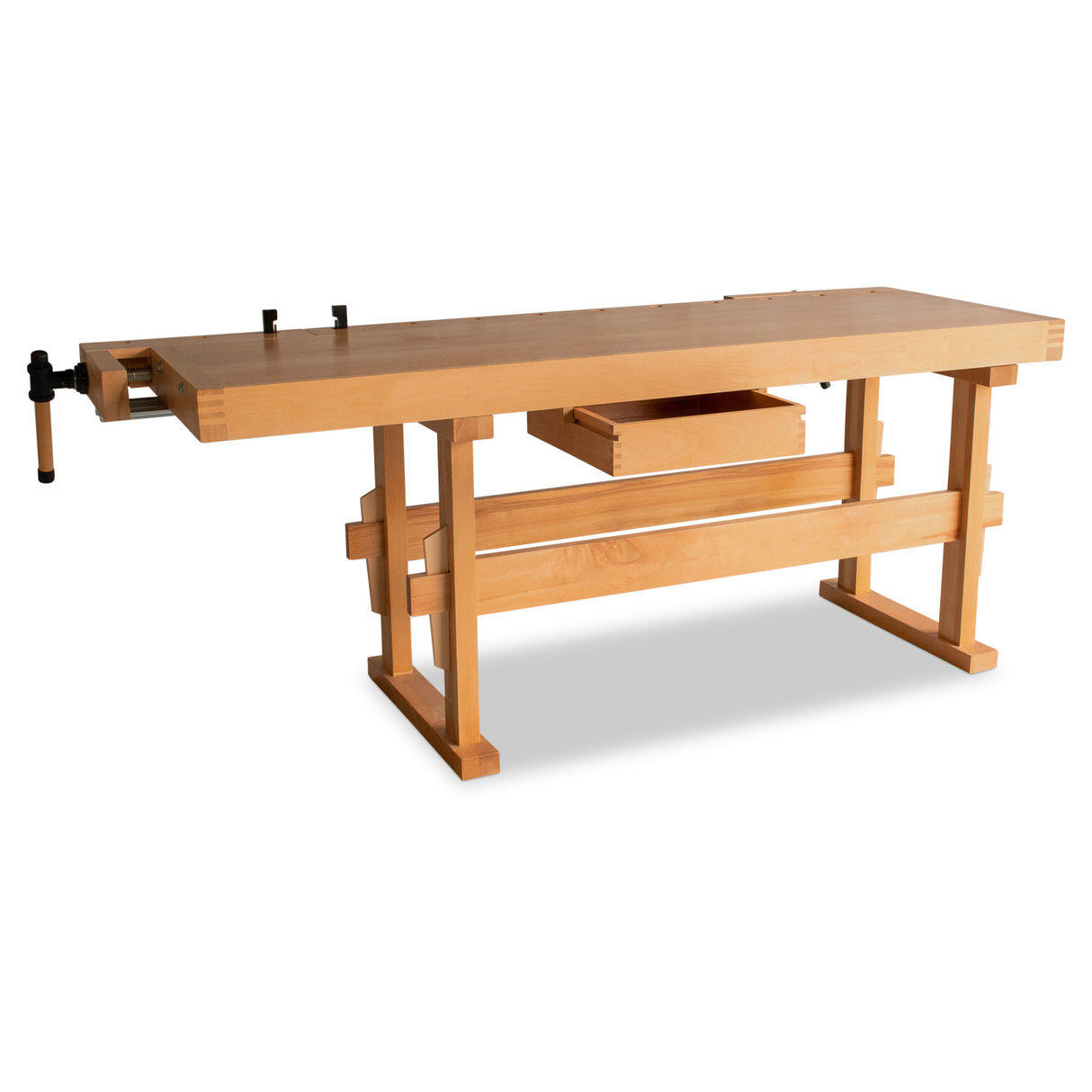 BAMATO WORK-2100 Massivholz-Werkbank