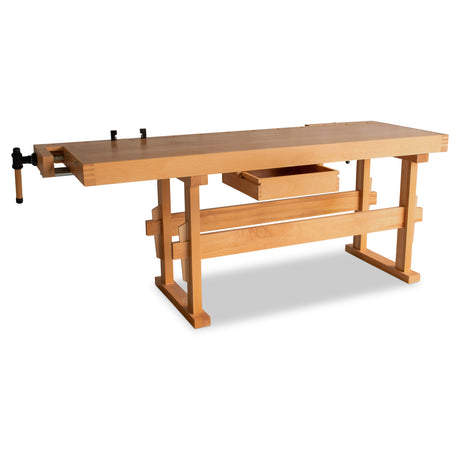 BAMATO WORK-2100 Massivholz-Werkbank