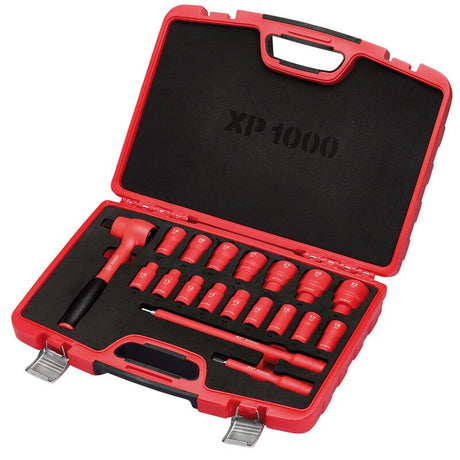 Draper Tools XP1000 1/2" Steckschlüssel-Satz, VDE, 19-tlg. D17671