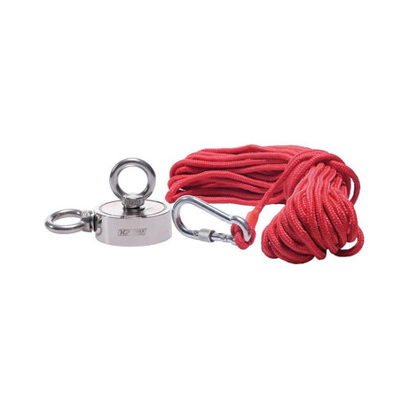 XPTools Angelmagneten-Set 170 kg inklusive Seil, Haken und Box - MF170BOX - Tools.de TP Profishop GmbH