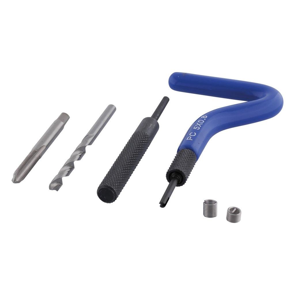 XPTools Gewinde-Reparaturset M5 x 0.8 - Komplettes Kit zur Gewindereparatur - TR05M080 - Tools.de TP Profishop GmbH