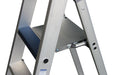 ASC Aluminium Trittleiter - 3 Stufen - Robust, sicher & klappbar - entspricht Norm NEN 2484 / EN 131 - ABT3 - Tools.de TP Profishop GmbH