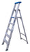 ASC Aluminium Trittleiter - 5 Stufen - Robust, sicher & klappbar - entspricht Norm NEN 2484 / EN 131 - ABT5 - Tools.de TP Profishop GmbH