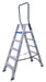 ASC Doppel Stehleiter - 6 Stufen - Robuste, beidseitig begehbare Profiqualität - NEN 2484 / EN 131 konform - ADT6 - Tools.de TP Profishop GmbH